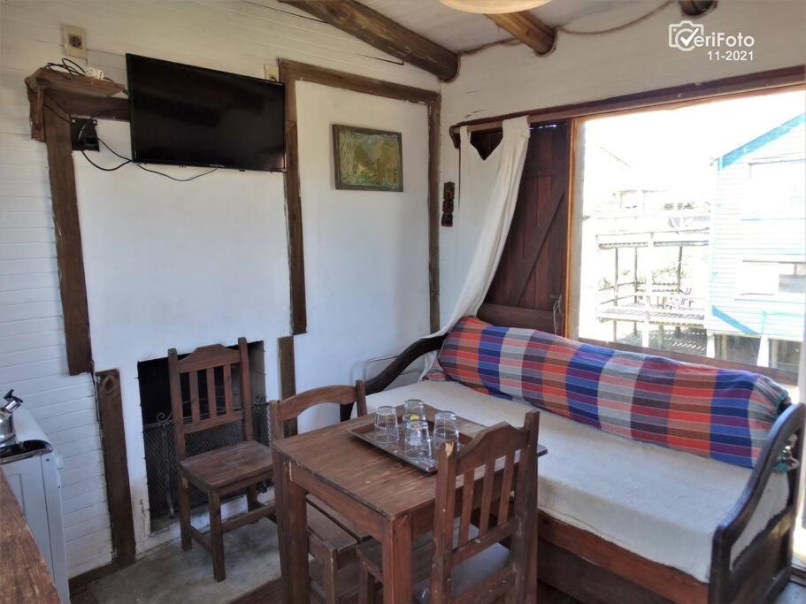 Cabanas En Playa Rivero Villa Punta Del Diablo Buitenkant foto